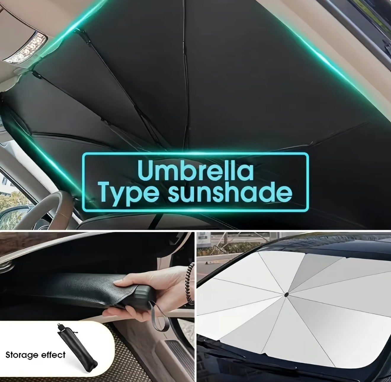 Reflective Car Windshield Sunshade