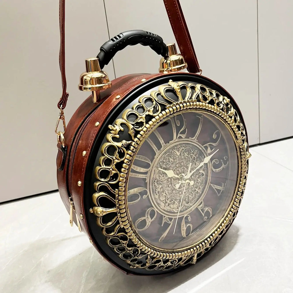 TimeLuxe™ Clock Bag ⏰👜